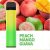 Elf Bar 3600 Puff  Peach Mango Guava 5%  Nicotine-Rechargeable