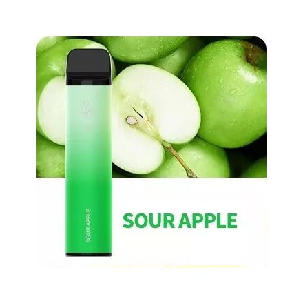 Elf Bar Sour Apple 3600 Puff 5% Nicotine-Rechargeable