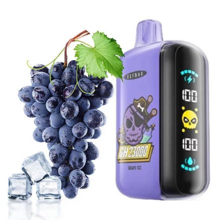 Elf Bar GH23000 Grape Ice 50 mg Nicotine - Rechargeable