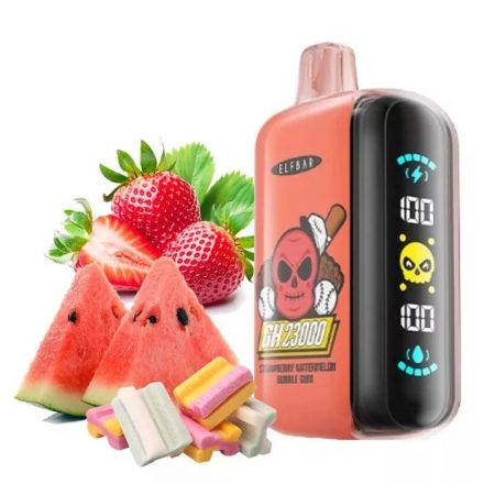 Elf Bar GH23000 Strawberry Watermelon Bubble Gum 50 mg Nicotine - Rechargeable